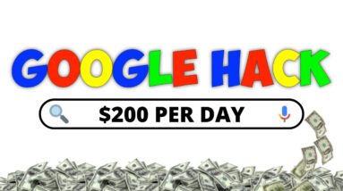 Earn $6,130 Using THIS Google Trick (Make Money Online From Home 2022)