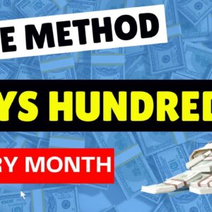 Earn Hundreds Every Month With This FREE Method To Make Money Online