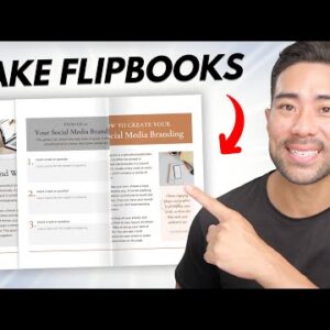 How To Make a STUNNING Flipbook Ebook For FREE
