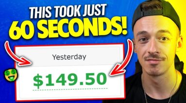 Earn $145+ Per Day In Just 60 Seconds With FREE Traffic! | Make Money Online For Beginners 2022