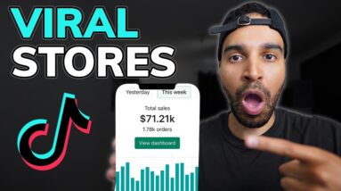 These VIRAL TikTok Shopify Stores Make $100,0000