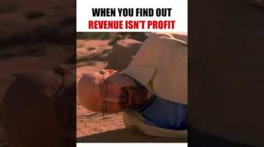 When you find out revenue isn't profit #shorts