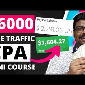 (Mini CPA Course) $6,000+ Earned For Free | CPA  Marketing Tutorial For Beginners 2022