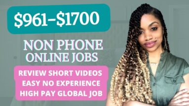 EXPIRES SOON! $961.54/Week To Review Tiktok Videos Online! No Experience + $1700 Per Week Global Job