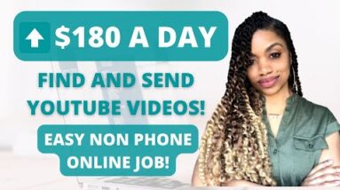 HURRY! GET PAID $180 PER DAY TO FIND KIDS SHOWS ON YOUTUBE! VERY EASY NON PHONE ONLINE JOB.