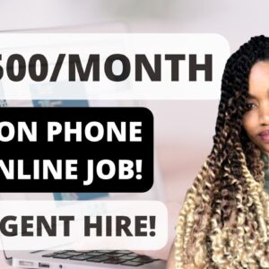 *EXPIRES SOON*  $3,900-$4,500 PER MONTH NON PHONE (EMAIL/CHAT) WORK FROM HOME JOB! APPLY ASAP