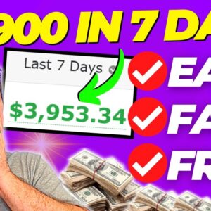 Easiest Way To Make PASSIVE INCOME With AFFILIATE MARKETING For FREE & Earn Over $3900/Wk