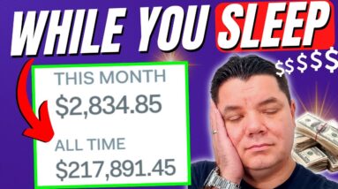 How to Make Money Online WHILE YOU SLEEP With Affiliate Marketing - Earn $500 a Day!