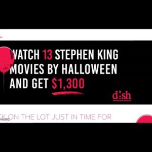 GET PAID $1300 TO WATCH 13 MOVIES (STEPHEN KING) BEFORE OCTOBER 31ST!