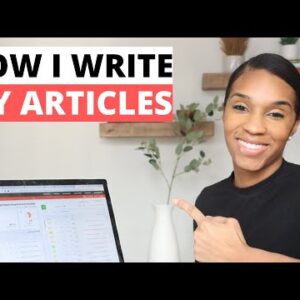 How I write my articles to get over 100,000 pageviews per month