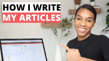 How I write my articles to get over 100,000 pageviews per month