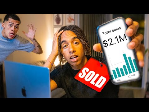 i sold my shopify store...
