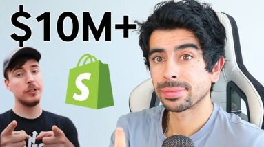 MrBeast's $3M Per Month Store On Shopify