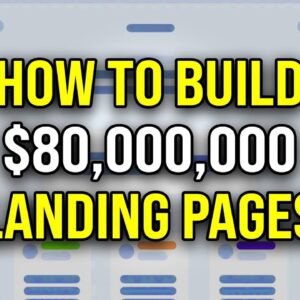 My $80 Million Landing Page Structure | Step-By-Step Tutorial