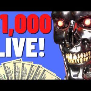 Watch Me Make $1,000 LIVE With Bots