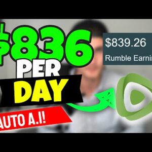 Free $824 Per Day With Rumble AUTOMATION (GENERATE Auto VIRAL Rumble Shorts)