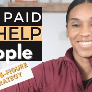 How to get paid helping people #Blogging101