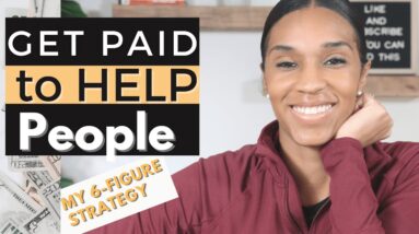 How to get paid helping people #Blogging101