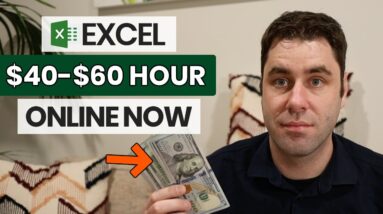 How To Make Money With Excel For FREE Now in 2022! (For Beginners)