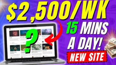 Get Paid $2,500 Weekly Using This Amazing NEW Site & Affiliate Marketing Completely For FREE!