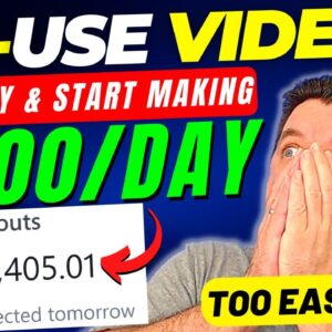 Re-USE These Videos & Make $930 A Day With Affiliate Marketing As A Beginner!