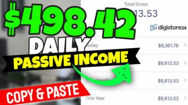 Earn $498.42 DAILY (Best PASSIVE INCOME Work From Home Job For 2022)