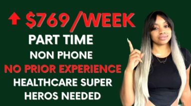 PART-TIME $769/WEEK-YOUR MISSION:"HELP FIX A BROKEN HEALTH CARE SYSTEM" NO PHONE ONLINE JOB