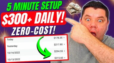 *Takes 5 Minutes* Earn $300 A Day With NO Effort Affiliate Marketing (JUST COPY THIS)