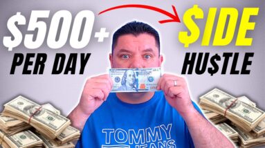 Simple $500+ Per Day Passive Work From Home Side Hustle That Requires NO SKILL! (Make Money Online)