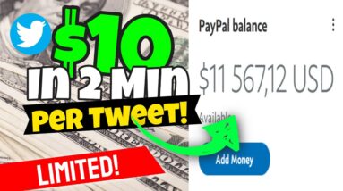 $10 In 2 Minutes (CRAZY Tweet Trick) *LIMITED*