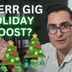 Huge Fiverr Gig Earnings This Holiday Season!?