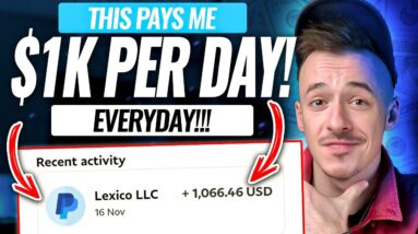 This EARNS ME +$1,000 EVERY DAY! COPY IT NOW! (Make Money Online For Beginners 2022)