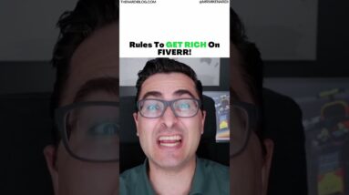 Rules To Get Rich On Fiverr (Rule #1)