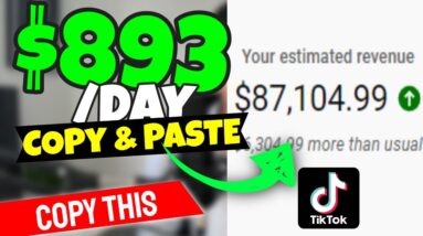 TikTok Copycat: Make $893.55 PER DAY (Without Lifting A Finger!)