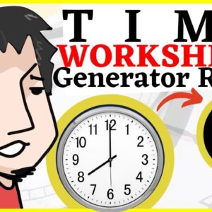 Time Worksheets Generator Review Plus Custom Bonuses