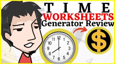 Time Worksheets Generator Review Plus Custom Bonuses