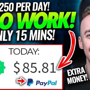 15-MINUTE Method To Earn +$250 DAILY Online WITHOUT WORKING! | Make Money Online For Beginners 2023