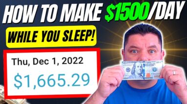 Affiliate Marketing 2023: How YOU Can Make $1,500 Daily While You Sleep!