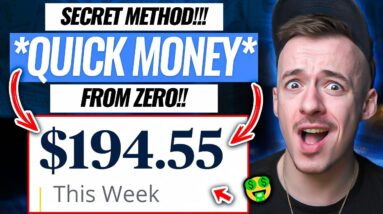 ($300+!) How To Make Money QUICK MONEY Online Starting From ZERO (Make Money Online FAST)