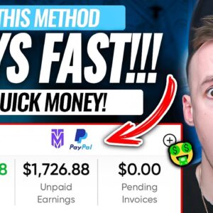 +$500/DAY Fast Cash Method To Get Paid QUICKLY ONLINE! (Make Money Online 2022 FAST!)