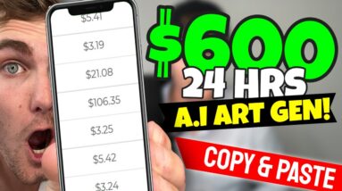 Copy & Paste This A.I Art & Earn $600 In 24 HOURS (Legally)