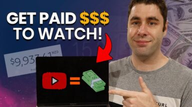 ($$$/Day) Website Paying To Watch Videos For FREE Online! (Make Money Online)