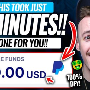 Get Paid +$20.00 Every 5 Minutes! (COMPLETELY DONE FOR YOU!)
