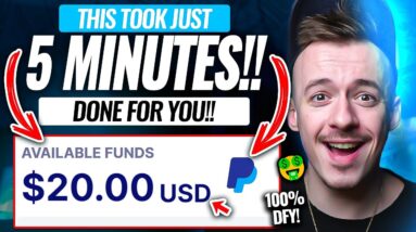 Get Paid +$20.00 Every 5 Minutes! (COMPLETELY DONE FOR YOU!)