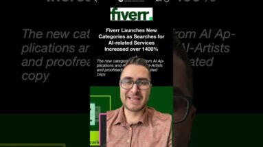 Fiverr AI Categories Got 1400% Boost In Interest!