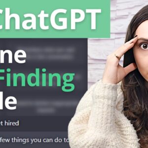 How to Use ChatGPT to Find a High Paying Remote Job in Less Than 1 Hour - Step by Step Tutorial
