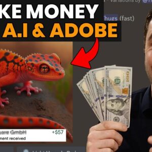 Make Money Online Selling A.I Images Using MidJourney For Beginners!