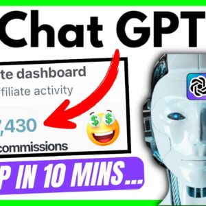 Best Way to MAKE MONEY With ChatGPT To Earn $1,000 a Day! 😊