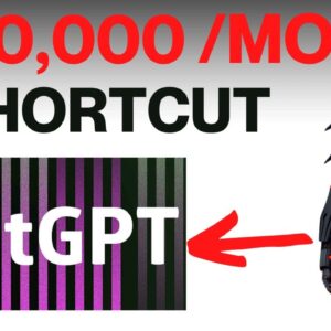 Chat GPT Shortcut Earns $100,000 Monthly (THE EASY WAY TO MAKE MONEY ONLINE WITH AI)