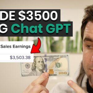 I Used ChatGPT To Make $3500 Online In 2 Days & Show You How (Must See)